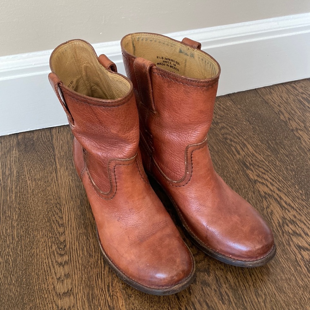 Frye leather boots